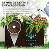 Outsunny Hochbeet Pflanzkasten mit Rankgitter Dach Spalier Pflanzkübel Blumenkasten Holz, Gartenspalier 64 x 33 x 122cm für Garten Balkon Terrasse, Blumenkübel für Kletterpflanzen Korbpflanzen, Blumen – Bild 2