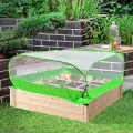 Schützendes Gartennetz Mit Belüftungsfunktion Faltbare Pflanzenschutznetze Decken Gewächshäuser Zubehör Insektenschutz - Thumbnail 6