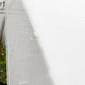 Outsunny Gewächshausfolie 3 x 4 m, wasserdicht Polyethylenfolie mit Rolltür, 8 Fenster, UV Schutz, Reißfest Gartenfolie Abdeckplane für Folientunnel Gartenarbeit, Tunnelfolie für Außenbereich Grün - Thumbnail 8