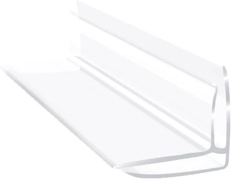 Polycarbonat Eckprofil 90° – Weiß – Länge 1,5 m – für Stegplatten 4-6 mm – Eck-Verbindungsprofil mit geradem Winkel für Gewächshaus, Dach & Überdachung