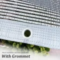 Aluminium-Schattentuch, UV-beständiges, reflektierendes Gewebe, 55 % Schatten für Fenster, Balkon, Outdoor, Gewächshäuser, Sukkulenten (4,0 x 15,0 m) - Thumbnail 6