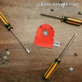Kisangel 3 Teiliges Set Handkurbel Zubehör Für Folienrollen Manuelle Hebevorrichtung Maschinen Jalousien Kurbelgriff Ersatzteil Gewächshauszubehör Manueller Gewächshaus Folienwickler - Thumbnail 5
