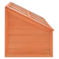 Homgoday Holz Gewächshaus mit PC-Platte - Schutz für Kräuter und Setzlinge, 180x57x62 cm, Frühbeet Pflanzbeet Model170648 - Thumbnail 10
