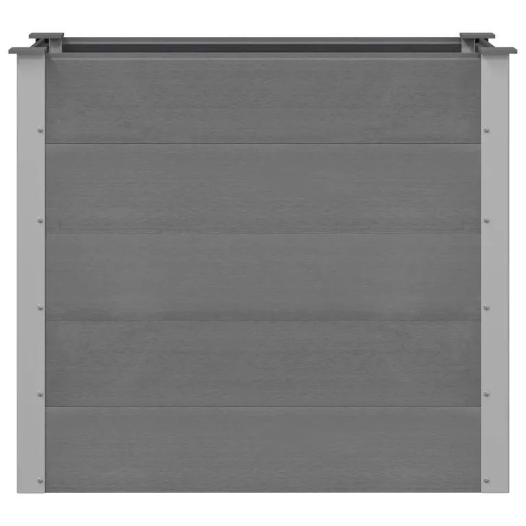 Garten Hochbeet WPC 100 x 50 x 91 cm Grau – Bild 4