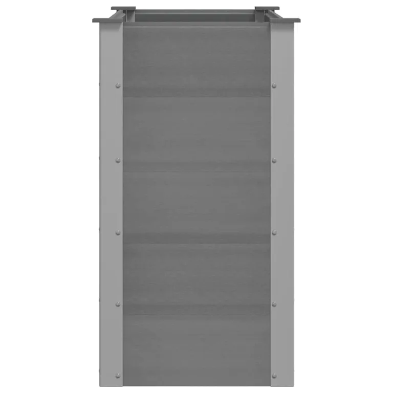 Garten Hochbeet WPC 100 x 50 x 91 cm Grau – Bild 5