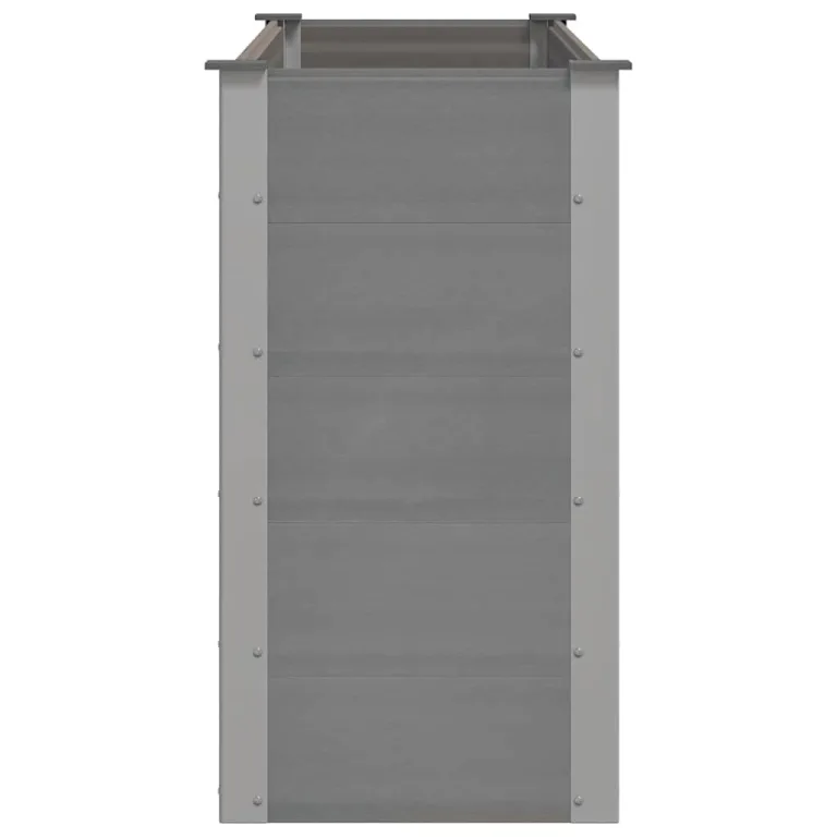 Garten Hochbeet WPC 150 x 50 x 91 cm Grau – Bild 4