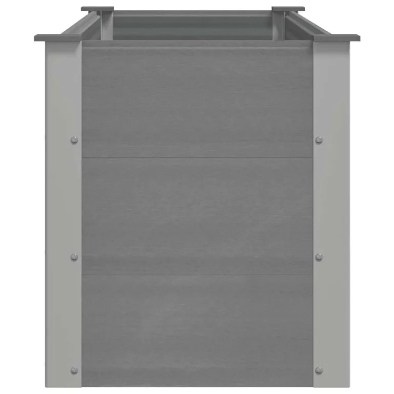 Garten Hochbeet WPC 150 x 50 x 54 cm Grau – Bild 5