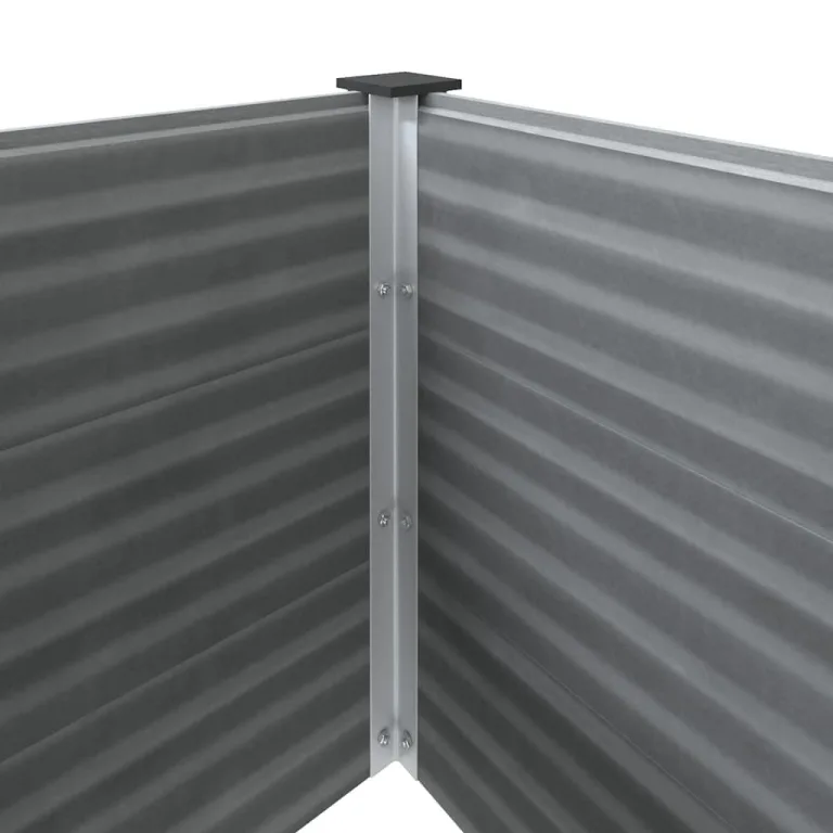 Garten Hochbeet WPC 150 x 50 x 54 cm Grau – Bild 7