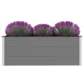 Garten Hochbeet WPC 150 x 50 x 54 cm Grau - Thumbnail 3