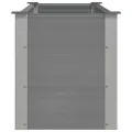 Garten Hochbeet WPC 150 x 50 x 54 cm Grau - Thumbnail 5