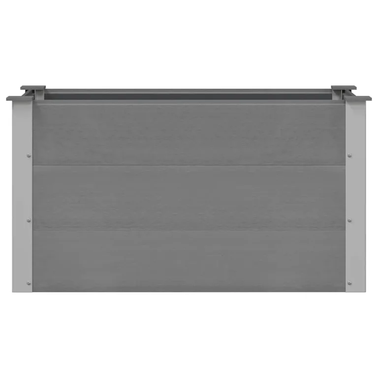 Garten Hochbeet WPC 100 x 50 x 54 cm Grau – Bild 4
