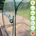 Kleingewächshaus | Pflanzen Winterschutz Zubehör | Kleines Terrassen Gewächshaus | für Gemüse Anbauer Garten Terrasse Balkon Farm Garten Baumschule Blumenbeet Anfänger Terrasse - Thumbnail 5