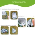 Kleingewächshaus,Pflanzen Winterschutz Zubehör - Gewächshaus zum Pflanzenschutz | Für Gärtner Züchter Anfänger Mit Garten Terrasse Balkon Garten Baumschule Deck - Thumbnail 4