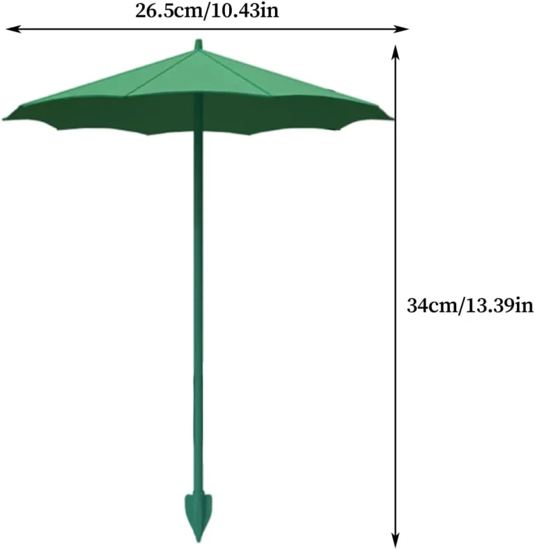 Pflanzen-Sonnenschirm UV-Schutz, 3 Stück – Bild 11