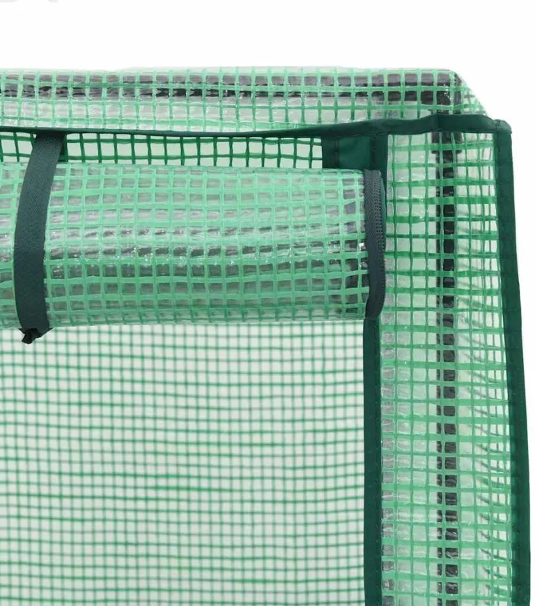 Hochbeet mit Gewächshaus-Aufsatz Rattan-Optik, 80x40x123 cm, Stabiler Pflanzkasten aus PP für Gartenbeet Outdoor, schützt Pflanzen Gemüse Kräuter Blumen ideal als Frühbeet Tomatenhaus – Bild 8