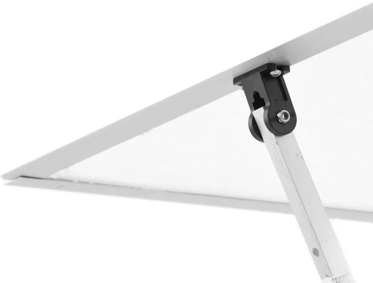 Tidyard Aluminium Gewächshaus Silbern 169x58x195cm - Hochwertig & UV-beständig für Pflanzenschutz und Wachstumserleichterung – Bild 8
