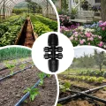 Zubehör für Tropfbewässerung | 6-fach Verteiler für Tropfschlauch | Wasserdichte Bewässerungsadapter | Gewächshaus Landschaft Outdoor Hinterhof Blumenbeet Farm Rasen Landwirtschaft - Thumbnail 4