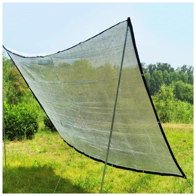 Aluminium Sonnensegel 3x4m 4x5m 4x6m UV-beständiges Baldachin Stoff für Garten, Gara, Auto, Huhn, Hundeschutz - Sonnenschutznetz für den Außenbereich – Bild 4