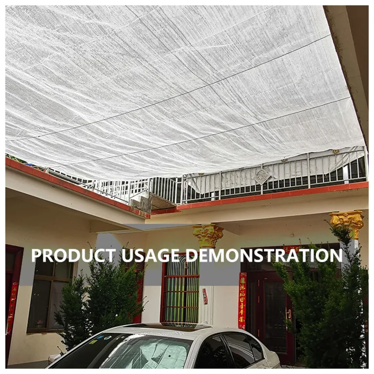Aluminium Sonnensegel 3x4m 4x5m 4x6m UV-beständiges Baldachin Stoff für Garten, Gara, Auto, Huhn, Hundeschutz - Sonnenschutznetz für den Außenbereich – Bild 5