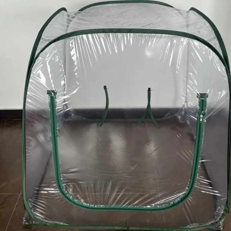 Garten Gewächshaus | Klappbares Tomatenhaus Mit Klarer PVC Abdeckung,Gewächshaus für den Außenbereich,Für Die Gartenarbeit Bei Kälte Und Zum Schutz Vor Frost Auf Dem Balkon Der Terrasse Sowie Im – Bild 6
