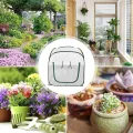 Garten Gewächshaus | Klappbares Tomatenhaus Mit Klarer PVC Abdeckung,Gewächshaus für den Außenbereich,Für Die Gartenarbeit Bei Kälte Und Zum Schutz Vor Frost Auf Dem Balkon Der Terrasse Sowie Im - Thumbnail 5