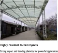 Polycarbonat-Platten, Wärmedämmung, Kunststoff-Dachziegel, Baldachin, Lichtschächte für Garagen, Keller, landwirtschaftliche Plantagen (1,5 x 17 m) - Thumbnail 3