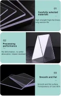 Gewächshaus Platten Polycarbonatplatten,1.2mm wasserdichte Und Uv-Beständige Kunststoff-Tageslichtplatten, Ersatzplatten Für Gewächshaus Vordächer Garten Pergolen(1.2x7m/4x23ft) - Thumbnail 3