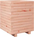 Gecheer Pflanzkübel 40x40x49 5 cm Massivholz Douglasie großes Fassungsvermögen ideale Dekoration für Gärten Balkone Terrassen - Thumbnail 7
