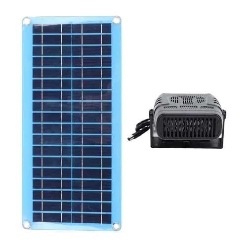 Asixxsix Solarheizung, 30-W-Solarpanel-Heizungen, Tragbare Autoheizung, Entfroster, Windschutzscheibenheizung, Hühnerstallheizung für den Winter, Solarbetriebene Gewächshausheizungen – Bild 10