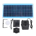 Asixxsix Solarheizung, 30-W-Solarpanel-Heizungen, Tragbare Autoheizung, Entfroster, Windschutzscheibenheizung, Hühnerstallheizung für den Winter, Solarbetriebene Gewächshausheizungen - Thumbnail 7
