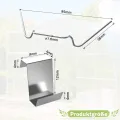 12 Stück Polycarbonat Hohlkammerstegplatten UV beständigem Doppelstegplatte Gewächshausplatten 605x1210x4mm Stegplatte Hohlkammerplatten für Gewächshaus mit 50 Klammern & 50 Z Clips - Thumbnail 3