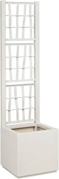 WGYHOME Gartenblumentopf Anthrazit 36 x 36 x 140 cm Polypropylen Hochbeet für Gemüse extra groß Gemüsebeet Pflanzkübel Frühbeet Gartenbeet Pflanzkübel Blumenkasten für Garten Balkon und Terrasse - Thumbnail 9