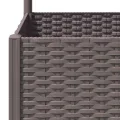 WGYHOME Pflanzkübel mit Rankgitter Braun 80x40x136 cm PP Hochbeet für Gemüse extra groß Gemüsebeet Pflanzkübel Frühbeet Gartenbeet Pflanzkübel Blumenkasten für Garten Balkon und Terrasse - Thumbnail 7