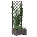 WGYHOME Pflanzkübel mit Rankgitter Braun 80x40x136 cm PP Hochbeet für Gemüse extra groß Gemüsebeet Pflanzkübel Frühbeet Gartenbeet Pflanzkübel Blumenkasten für Garten Balkon und Terrasse - Thumbnail 9