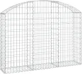 WGYHOME Gabione mit Hochbogen 150x50x80/100 cm Verzinktes Eisen Hochbeet für Gemüse extra groß Gemüsebeet Pflanzkübel Frühbeet Gartenbeet Pflanzkübel Blumenkasten für Garten Balkon und Terrasse - Thumbnail 9