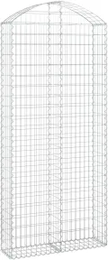 WGYHOME Gabione mit Hochbogen 150x50x80/100 cm Verzinktes Eisen Hochbeet für Gemüse extra groß Gemüsebeet Pflanzkübel Frühbeet Gartenbeet Pflanzkübel Blumenkasten für Garten Balkon und Terrasse - Thumbnail 10