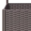 WGYHOME Garten-Pflanzgefäß mit Spalier Braun 120 x 40 x 136 cm PP Hochbeet für Gemüse extra groß Gemüsebeet Pflanzkübel Frühbeet Gartenbeet Pflanzkübel Blumenkasten für Garten Balkon und Terrasse - Thumbnail 7
