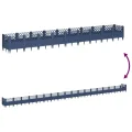WGYHOME Pflanzkasten mit Erdspießen Blaugrau 363,5x43,5x43,5 cm PP Hochbeet für Gemüse extra groß Gemüsebeet Pflanzkübel Frühbeet Gartenbeet Pflanzkübel Blumenkasten für Garten Balkon und Terrasse - Thumbnail 5