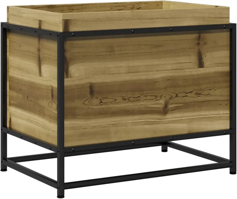 WGYHOME Pflanzkübel 60x40x50 cm Kiefernholz Imprägniert Hochbeet für Gemüse extra groß Gemüsebeet Pflanzkübel Frühbeet Gartenbeet Pflanzkübel Blumenkasten für Garten Balkon und Terrasse