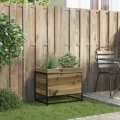 WGYHOME Pflanzkübel 60x40x50 cm Kiefernholz Imprägniert Hochbeet für Gemüse extra groß Gemüsebeet Pflanzkübel Frühbeet Gartenbeet Pflanzkübel Blumenkasten für Garten Balkon und Terrasse - Thumbnail 8