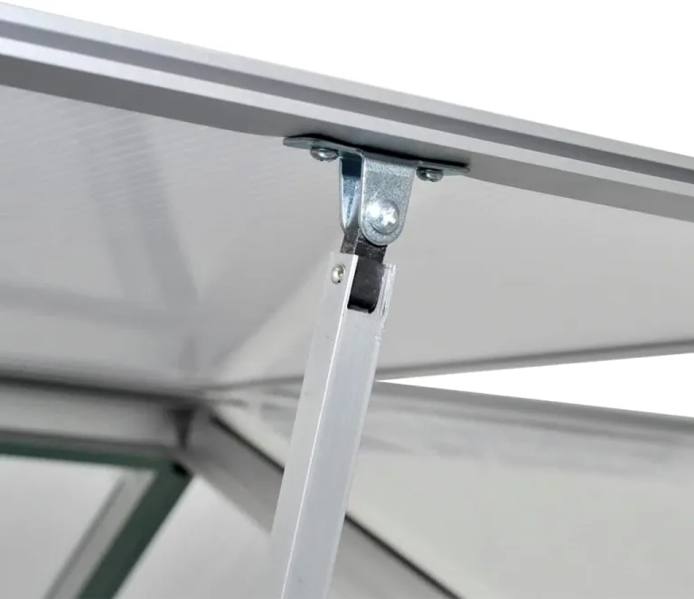 Gewächshaus mit Fundament Verstärkt Aluminium 4,6 m² Gartengewächshäuser, Tomatenhaus Treibhaus für Garten, Aufzucht, Terrasse, Außende – Bild 5