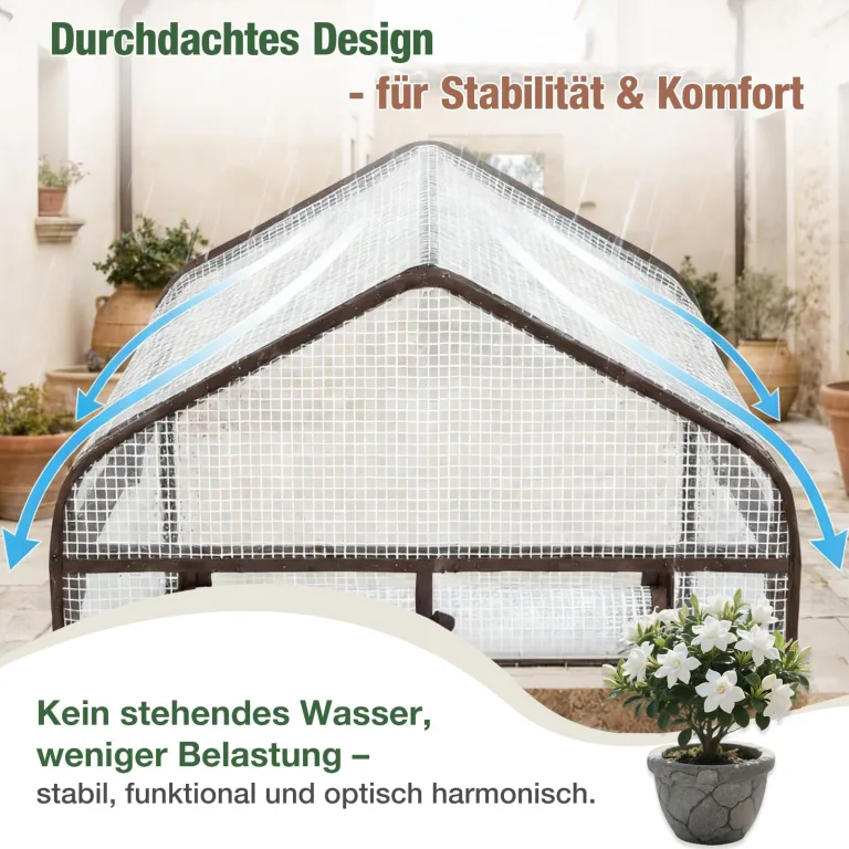 Sekey Mini Tomatengewächshaus 4 Etagen, Foliengewächshaus, Gewächshaus klein Balkon Winterfest - für Indoor & Outdoor Tomatenhaus mit herausnehmbaren Ebenen für Flexible Pflanzhöhe – Bild 4