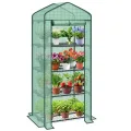 Sekey Mini Tomatengewächshaus 4 Etagen, Foliengewächshaus, Gewächshaus klein Balkon Winterfest - für Indoor & Outdoor Tomatenhaus mit herausnehmbaren Ebenen für Flexible Pflanzhöhe - Thumbnail 8