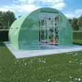 Gewächshaus 9m² 300x300x200 cm Gartengewächshäuser, Tomatenhaus Treibhaus für Garten, Aufzucht, Terrasse, Außende - Thumbnail 2