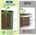 Pflanzbeet Hochbeet 120x60x60 cm—Ovales Stahlblech 0.6mm, 2-teilig, Schnell Aufbaubar, Outdoor, Für Gemüse Früchte, Mit Anti-Schnitt-Schutzleiste, Grün - Thumbnail 7