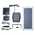 Cocoarm Solarpanel-Heizung Für Den Außenbereich, Solarbetriebene Gewächshausheizung 40W, Solar Hear for Greenuse - Thumbnail 6