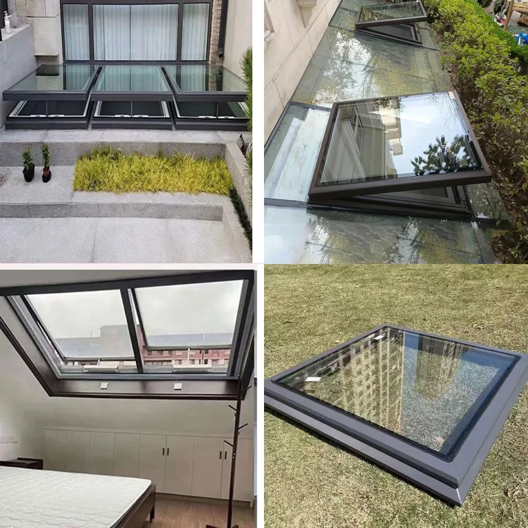Dachfenster mit Fernbedienung, 85 x 70 cm, für Dachböden, Keller, Gewächshäuser und Sto-Hallen, optimaler Dachausstieg und Dachfenster-Löser – Bild 7