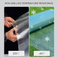 0.8mm Polycarbonatplatten Dachplatten Kunststoff Wetterfest Gewächshausplatten für Dächer, Wintergärten, Gewächshäuser, Schuppen und Markisen(0.8x8m) - Thumbnail 4