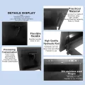 Aluminium-Dachluke, abschließbarer Griff, Ventilat für Gewächshäuser, Dachöffnung mit Stützstange, ideal für Hausdächer (50 x 70 cm) - Thumbnail 5