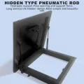 Aluminium-Dachluke, abschließbarer Griff, Ventilat für Gewächshäuser, Dachöffnung mit Stützstange, ideal für Hausdächer (50 x 70 cm) - Thumbnail 3